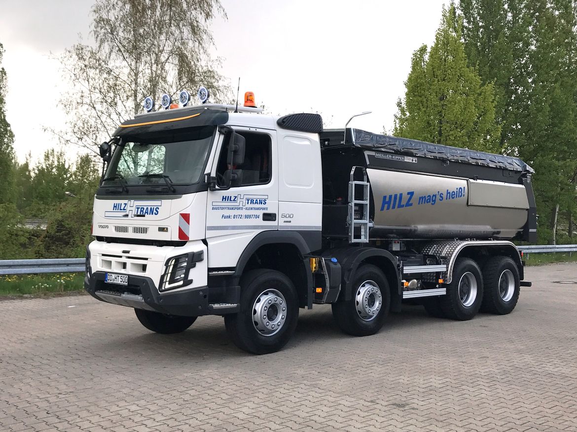 VOLVO Hinterkipper für Schüttguttransporte