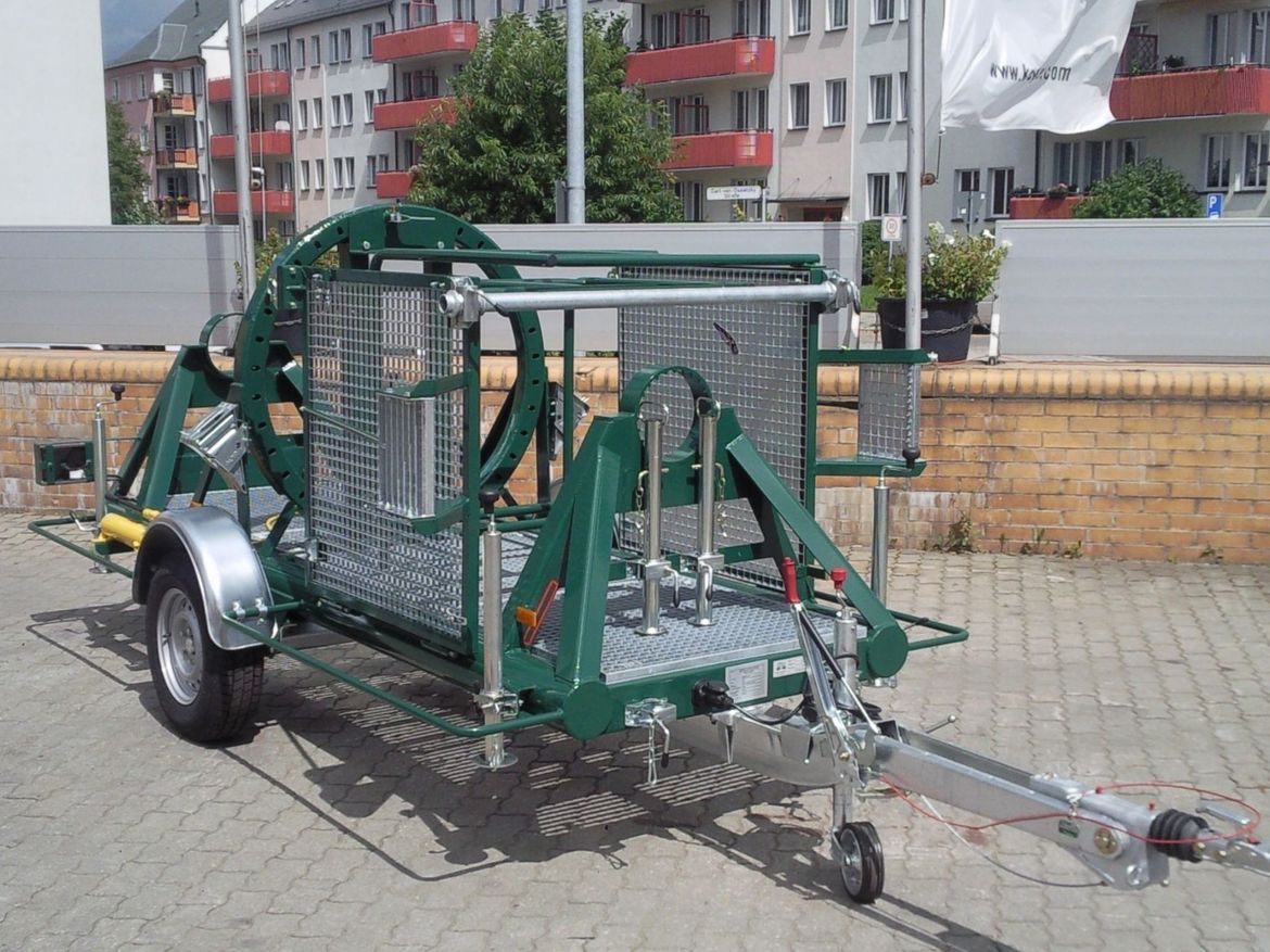 CFBH Baumbiegesimulator für THW