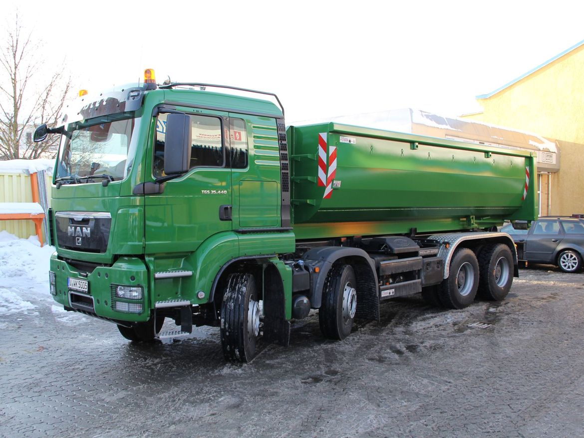 MAN Abrollkipper für Abrollcontainertransporte