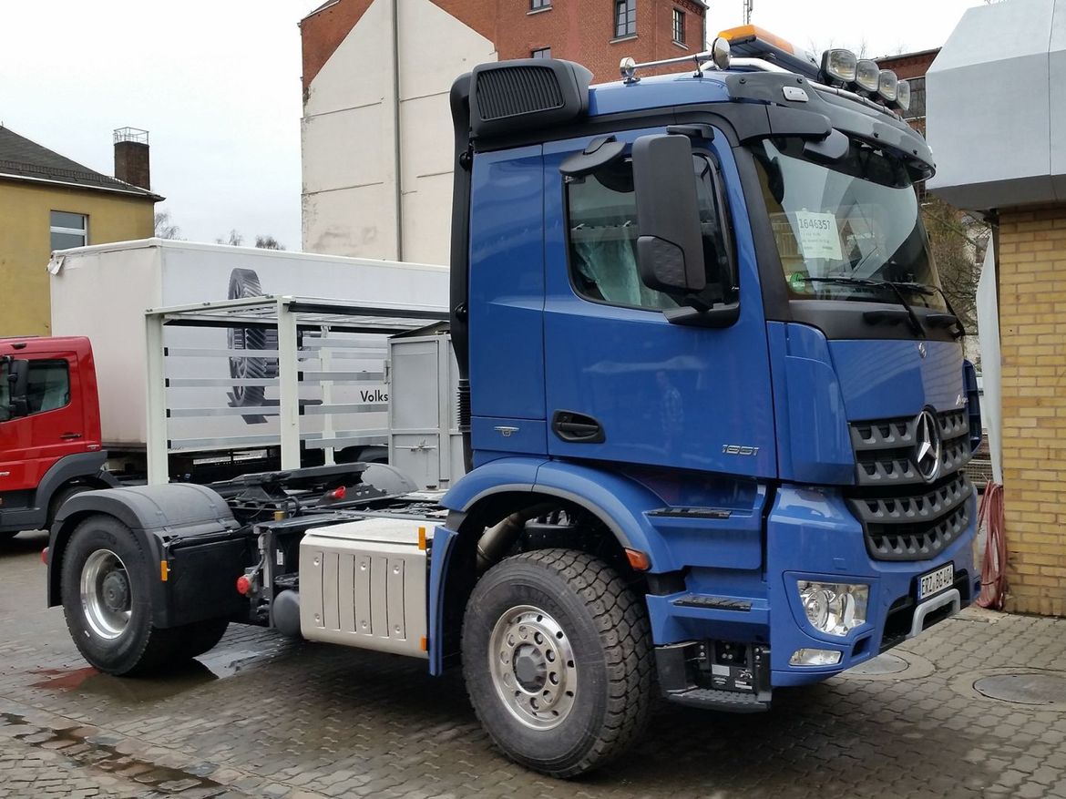 MB Kipphydraulik für Schüttguttransporte