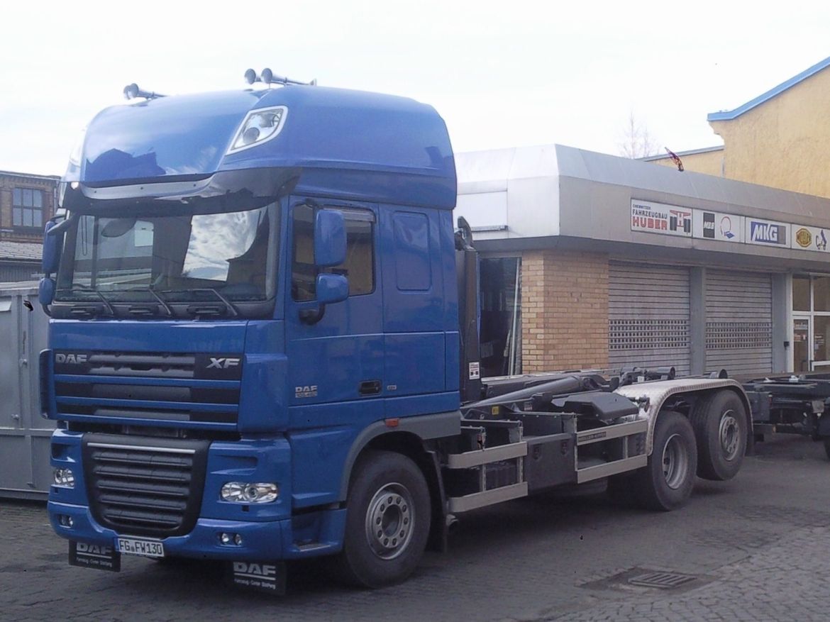 DAF Abrollkipper für Abrollcontainertransporte
