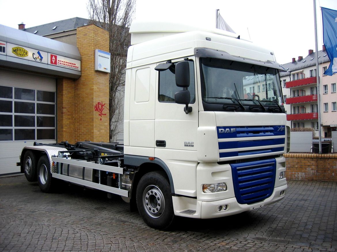 DAF Abrollkipper für Abrollcontainertransporte