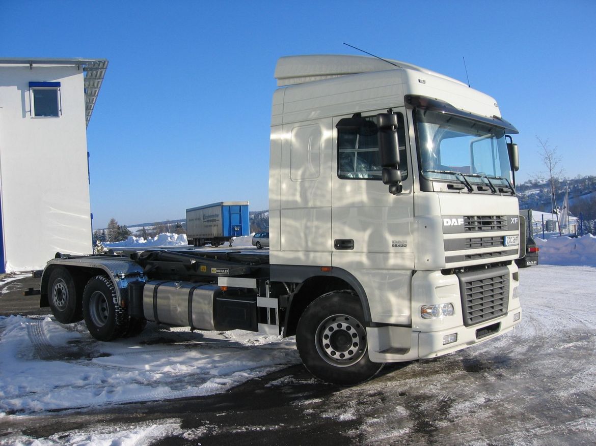 DAF Abrollkipper für Abrollcontainertransporte