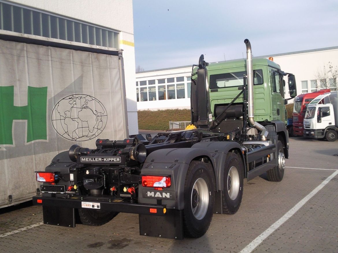 MAN Abrollkipper für Abrollcontainertransporte