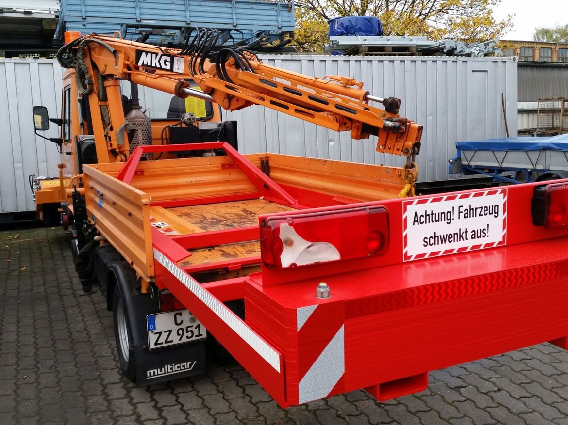 MULTICAR Sonderaufbau für Sondereinsatz