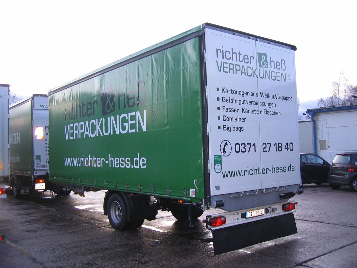 CFBH Pritschenanhänger für Stückguttransporte