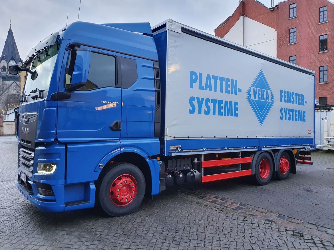 MAN Pritsche für Stückguttransporte