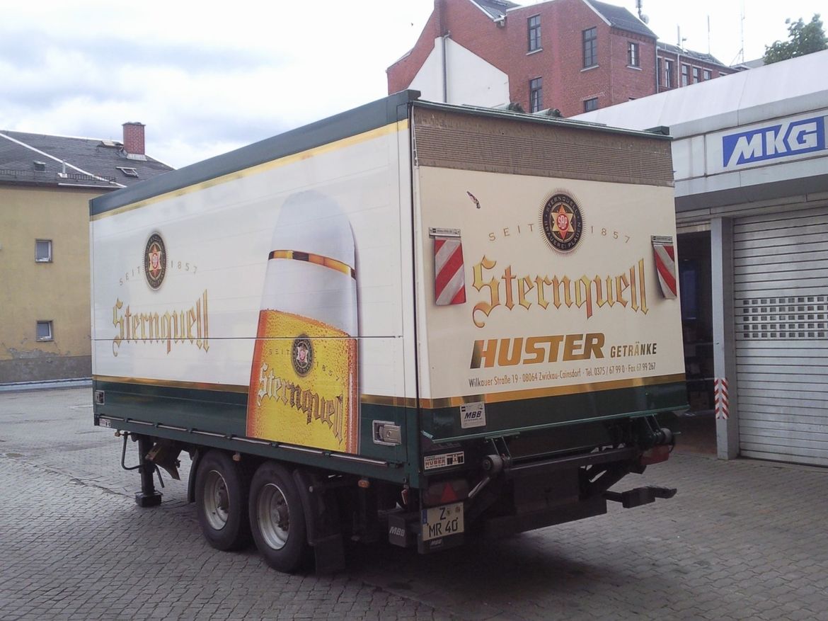 CFBH Getränkekofferanhänger für Getränketransporte
