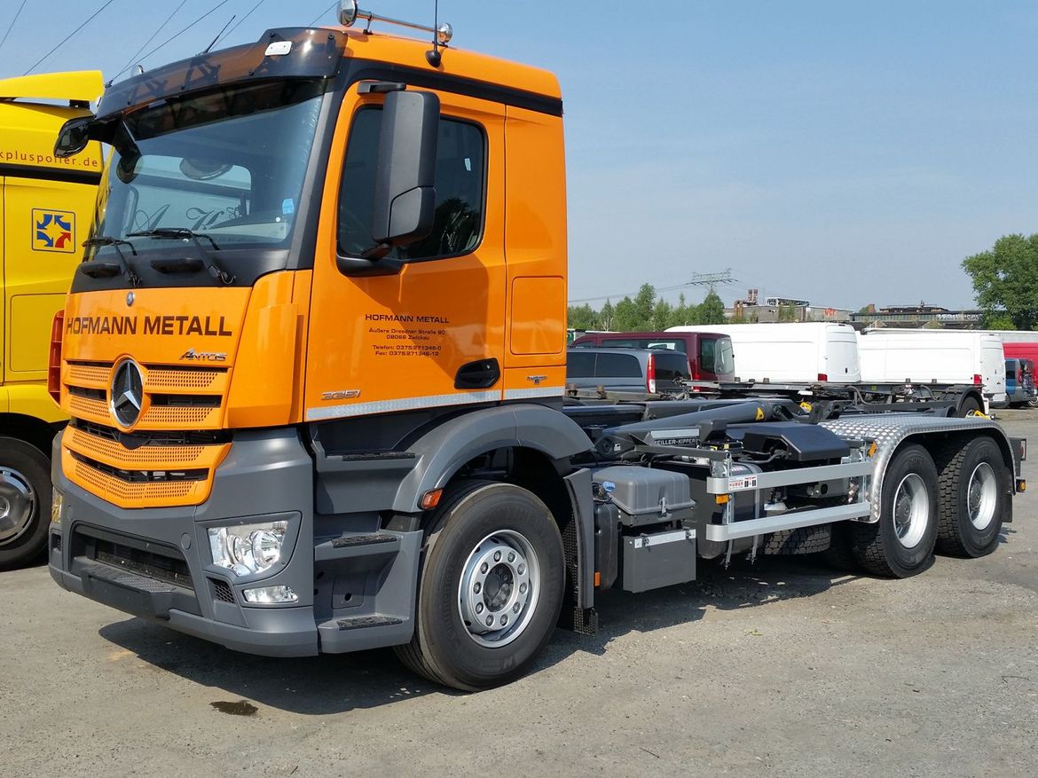 MB Abrollkipper für Abrollcontainertransporte