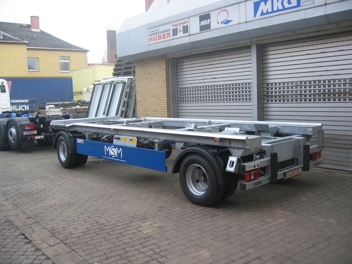 MEILLER Abrollcontaineranhänger für Abrollcontainertransporte
