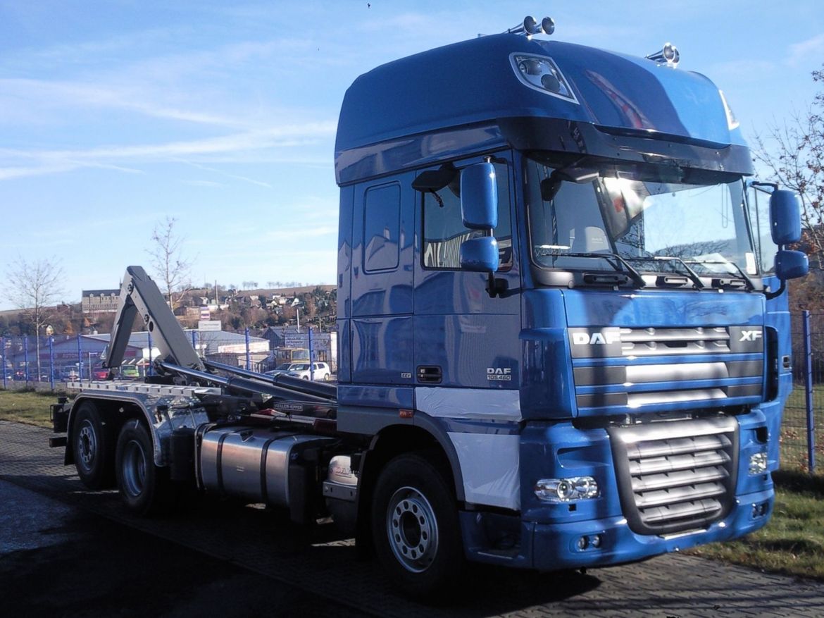DAF Abrollkipper für Abrollcontainertransporte