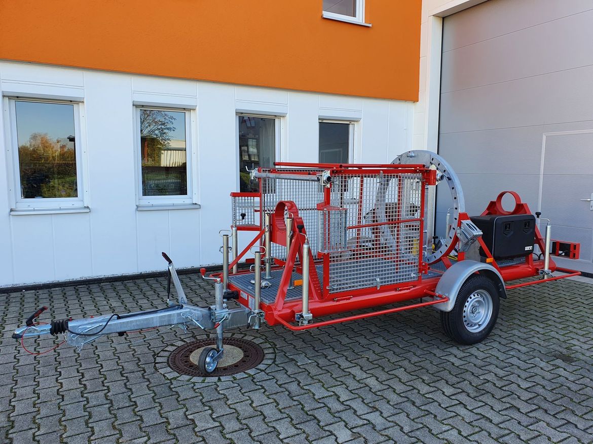 CFBH Sonderaufbauten für Baumbiegesimulator