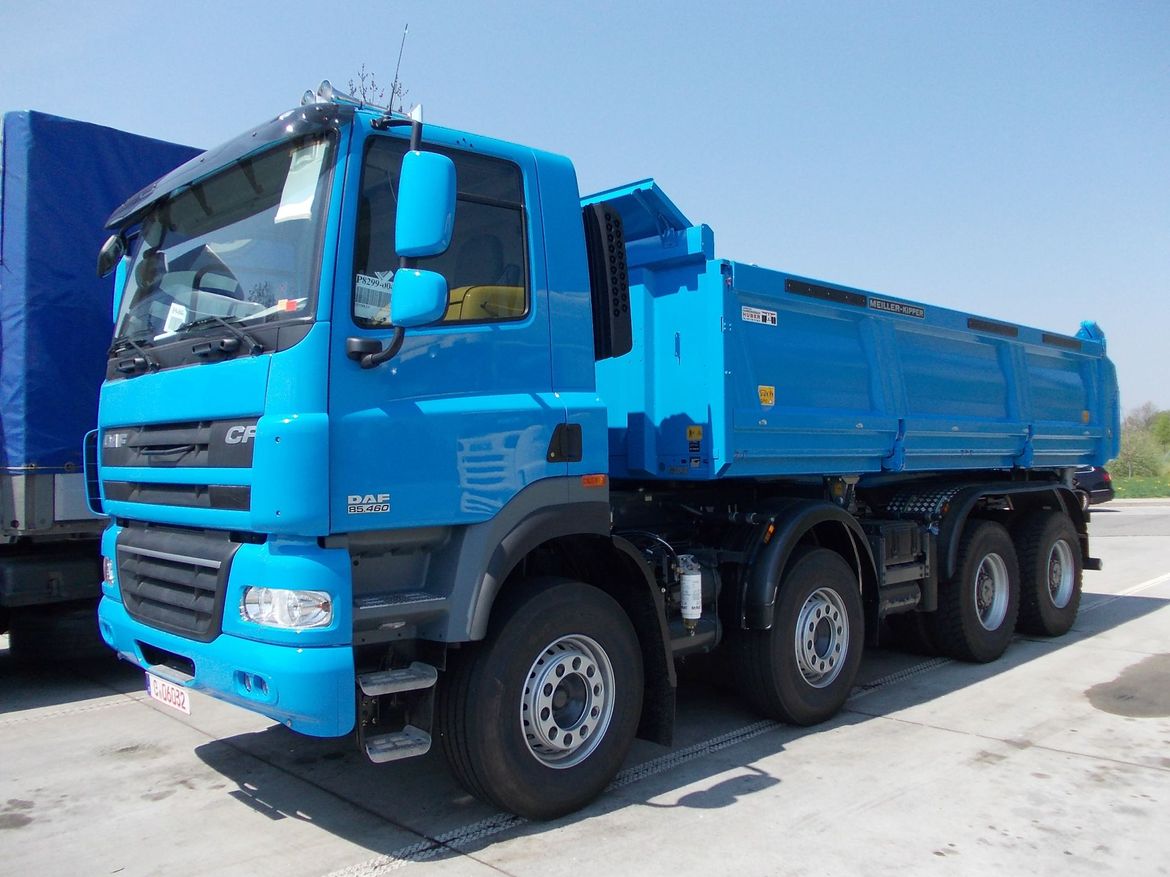 DAF Dreiseitenkipper für Schüttguttransporte