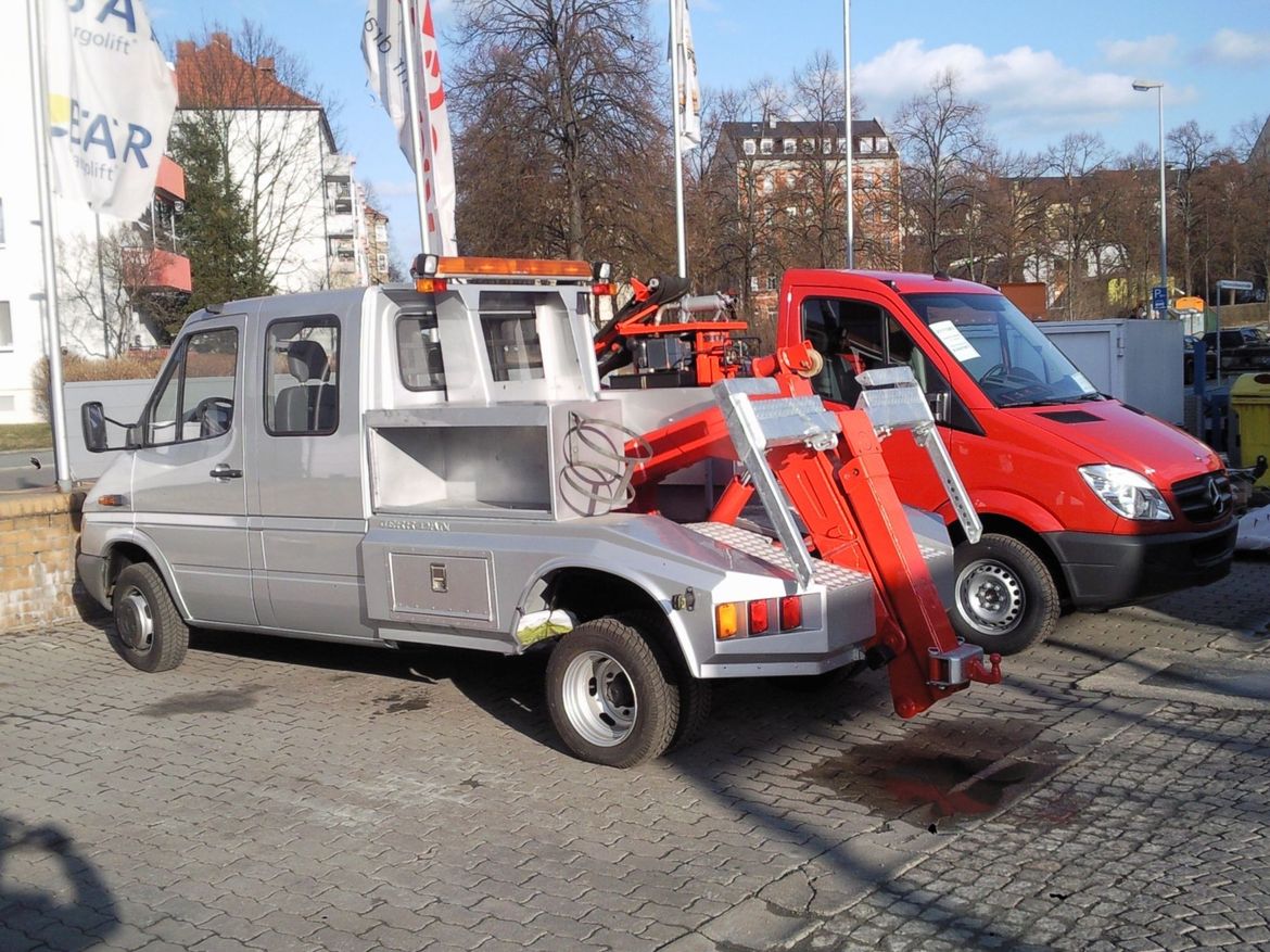 MB Abschleppaufbau für PKW-Transporte