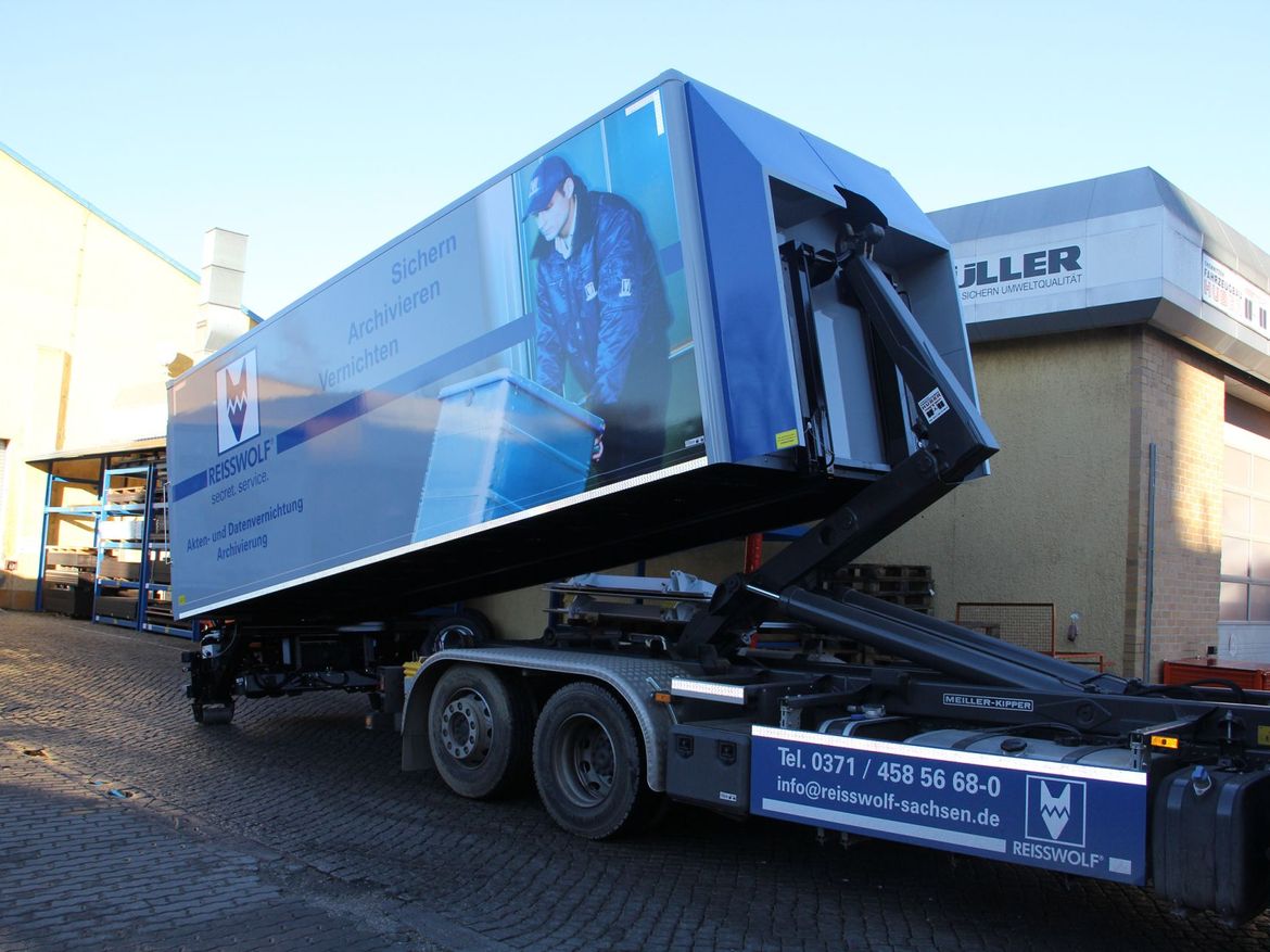 MB Abrollkipper für Abrollcontainertransporte