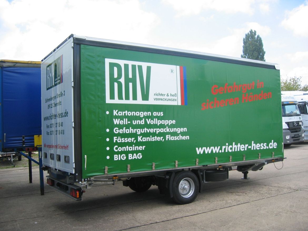 CFBH Pritschenanhänger für Stückguttransporte